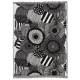 Bavlnená deka Siirtolapuutarha 130x180, čierno-biela