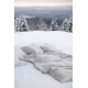Linen bedding Usva 150x210, linen-white