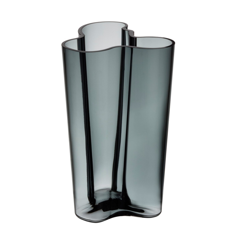 Váza Alvar Aalto 251mm, šedá