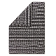 Räsymatto bedding 150x210, black