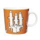 Hattifatteners mug 0.3l, orange