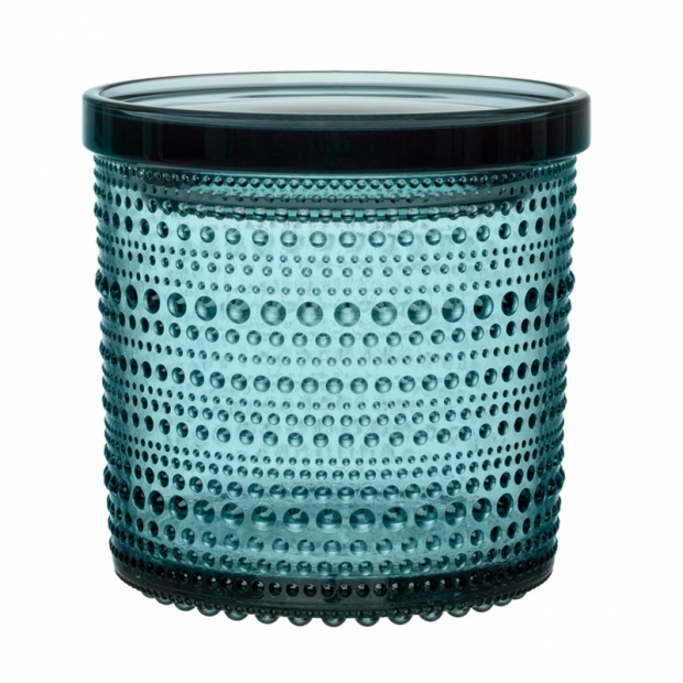 Kastehelmi jar, large / sea blue