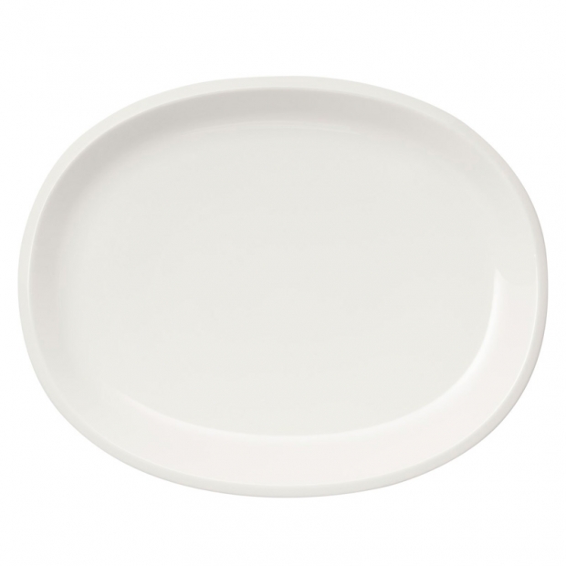 Oválný servírovací talíř Raami 35cm, bílý