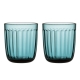 Sklenice Raami 0,26l, 2ks, sea blue