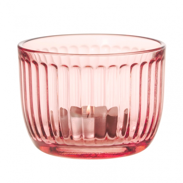 Raami candlestick 9cm, salmon
