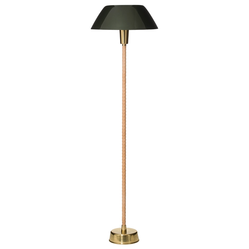 Senator floor lamp, green