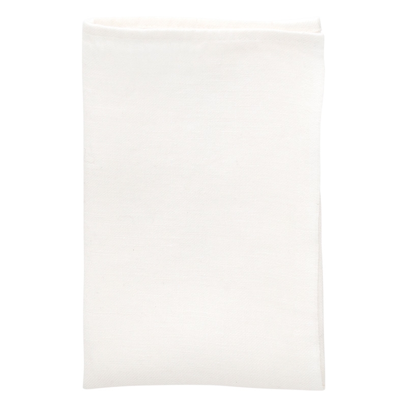 Linen napkin Usva 47x47, white