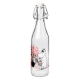Moomin Berries glass bottle 0.5l