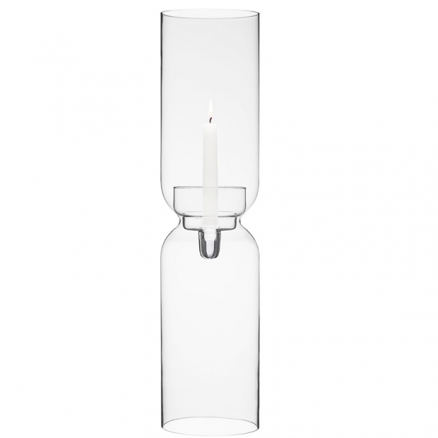 Lantern candlestick 60cm, clear