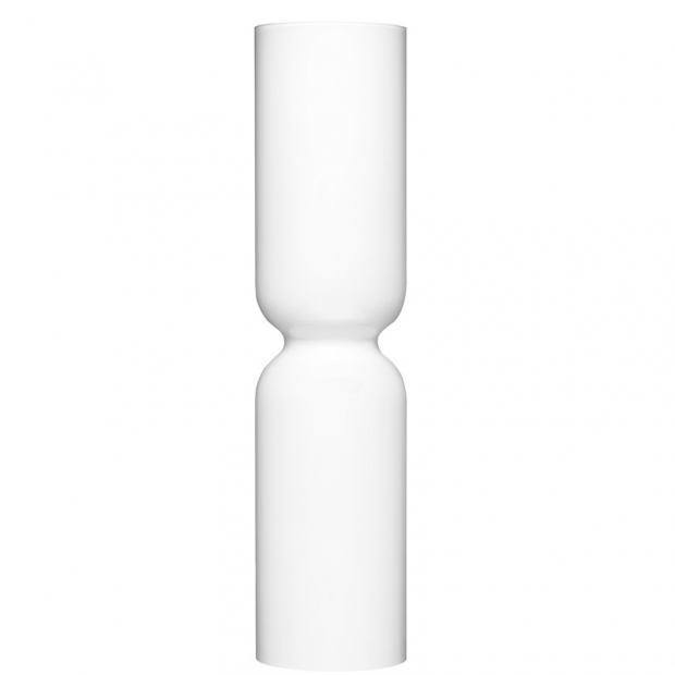 Lantern candlestick 60cm, white