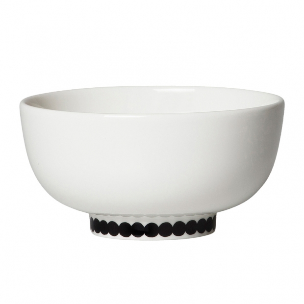 Oiva Räsymatto rice bowl 0.4l, black