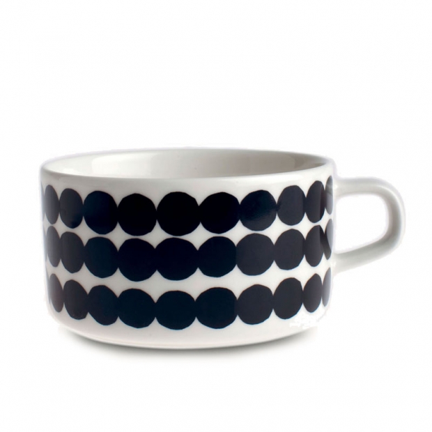 Oiva Siirtolapuutarha mug 0.25l, low / black