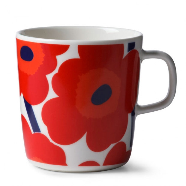 Oiva Unikko mug 0.4l, red