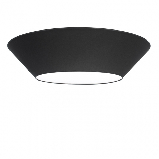 Halo ceiling lamp 100cm, black
