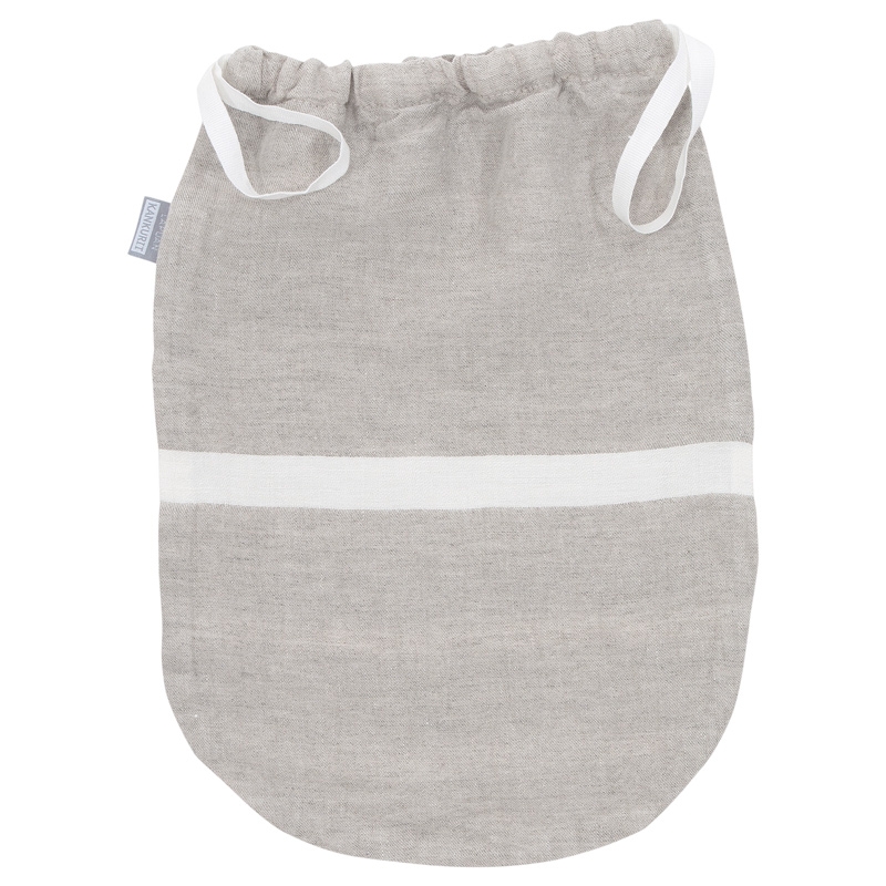 Zero waste linen bread bag