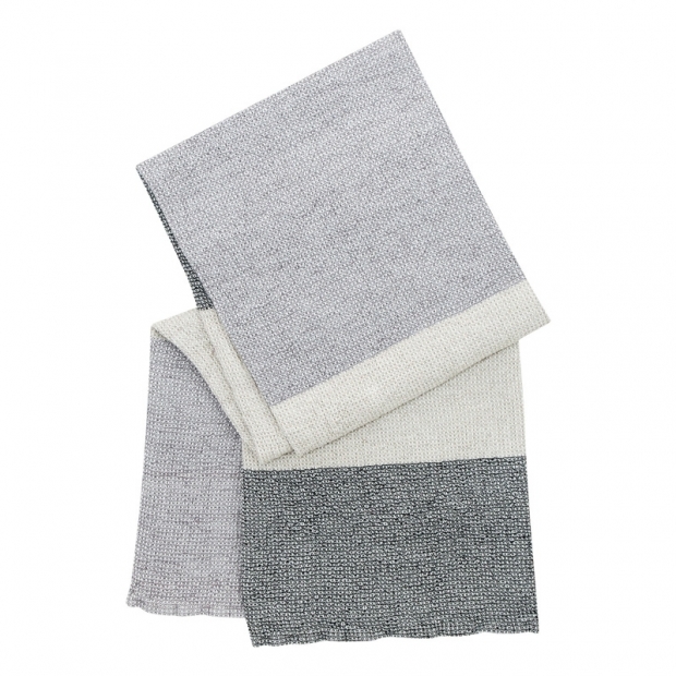 Towel Terva, gray-white