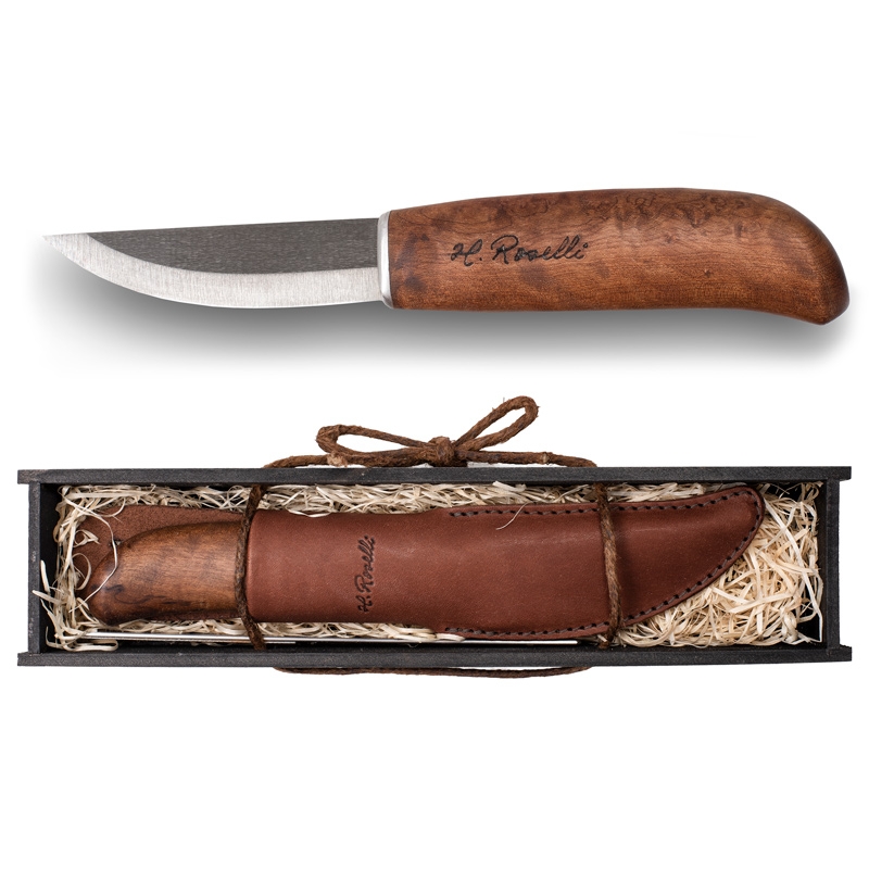 Fínsky nôž Roselli Wootz 19,5cm / darčekový box