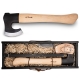 Finnish axe Roselli, short / gift set