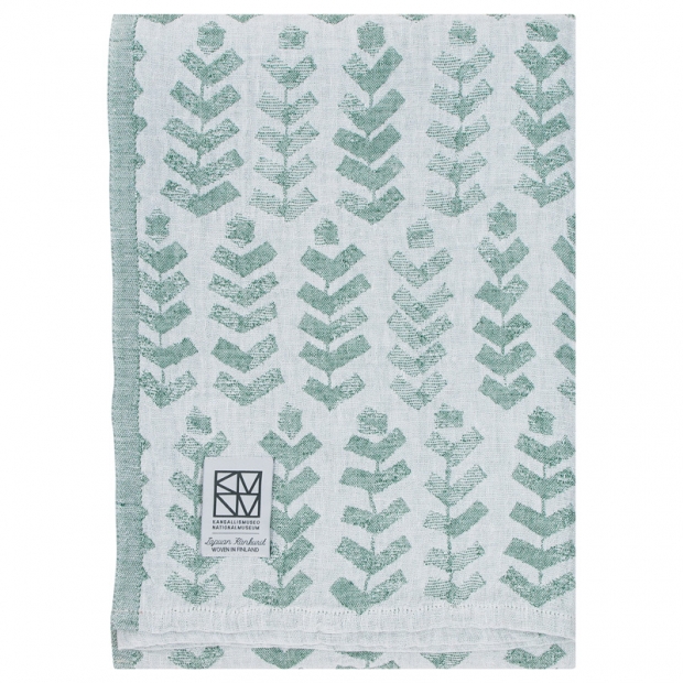 Ruusu bath towel 95x180, grey-green