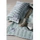 Ruusu bath towel 95x180, grey-green