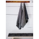 Paanu towel, linen-black