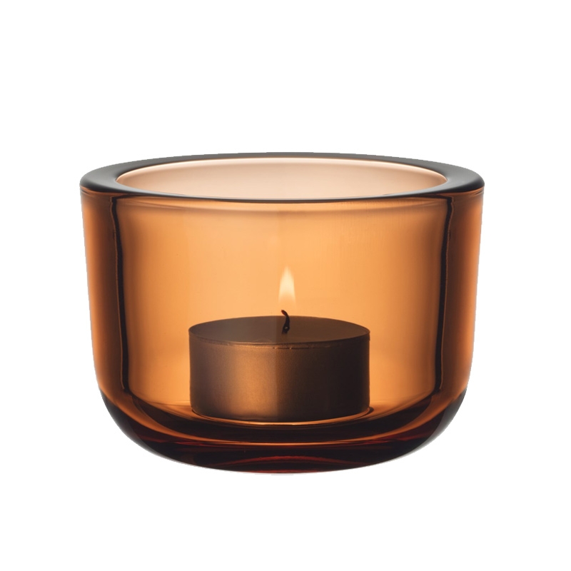 Valkea candlestick, orange