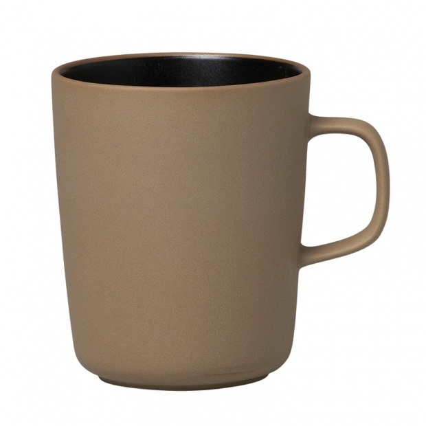 Oiva mug 0.25l, brown-black