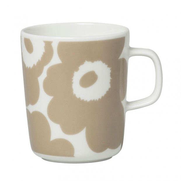 Oiva Unikko mug 0.25l, light beige