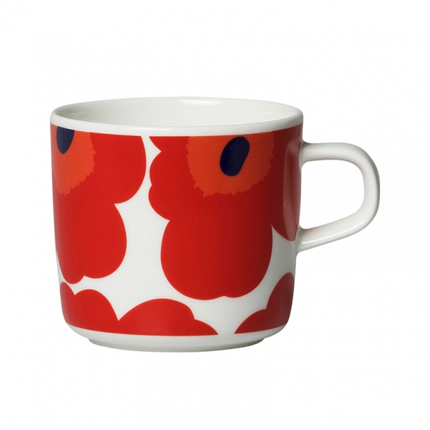 Oiva Unikko mug 0.2l, red