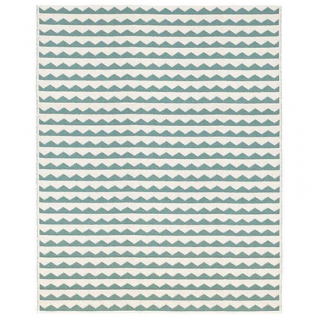Gittan rug, turquoise