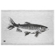 Banquet towel 46x70, gray-black