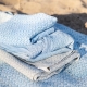 Terva towel, blue rain