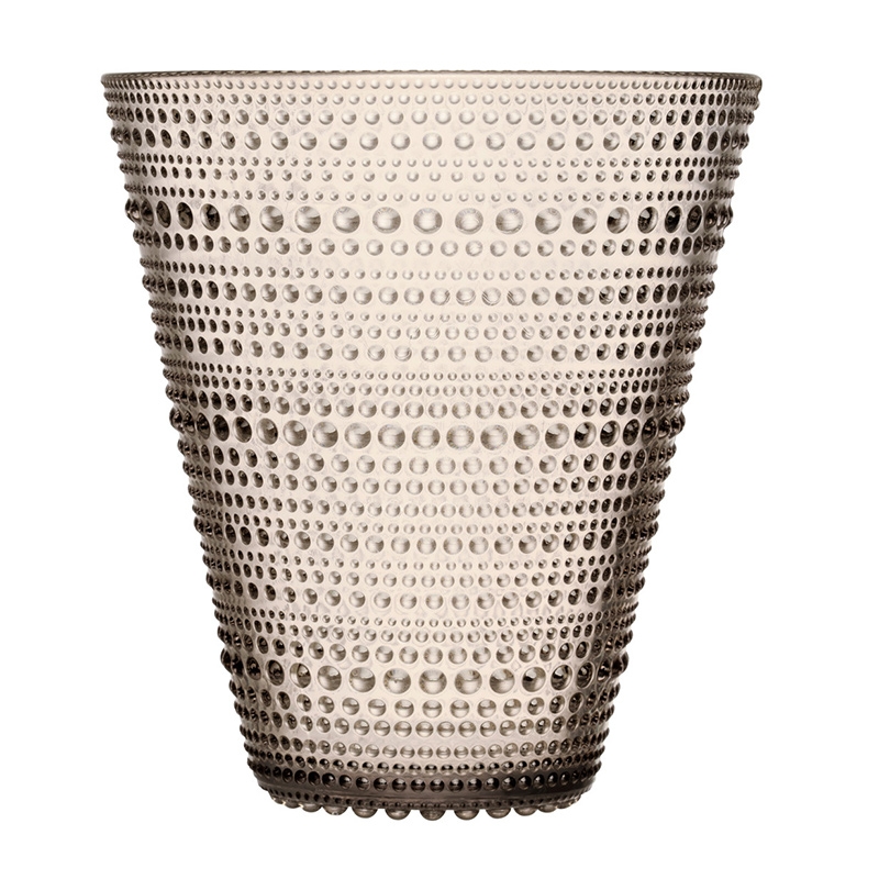 Kastehelmi vase 154mm, linen