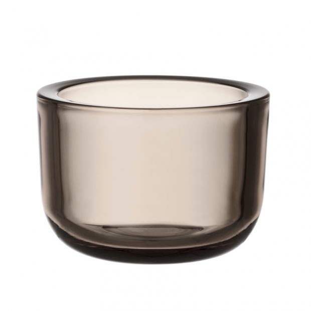 Valkea candlestick, linen