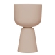 Nappula flower pot, tall / beige