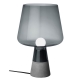 Stolná lampa Leimu 38x25cm, sivá