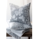 Povlak na polštář Ruut 50x50, šedo-bílý