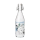 Sklenená fľaša Moomin Summer Party 0,5l