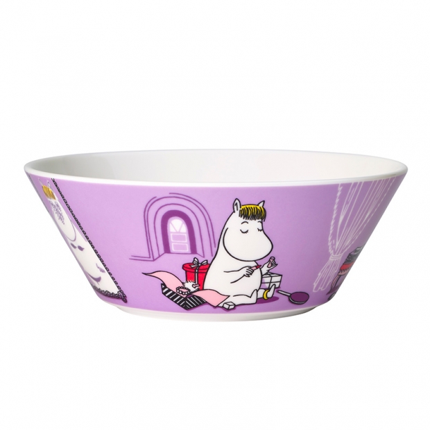 Snorkmaiden bowl 15cm, purple