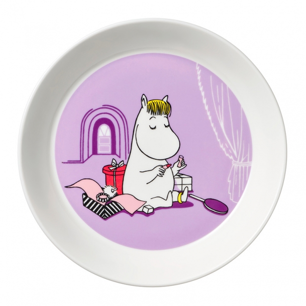 Snorkmaiden plate 19cm, purple
