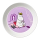 Snorkmaiden mug and plate set, purple