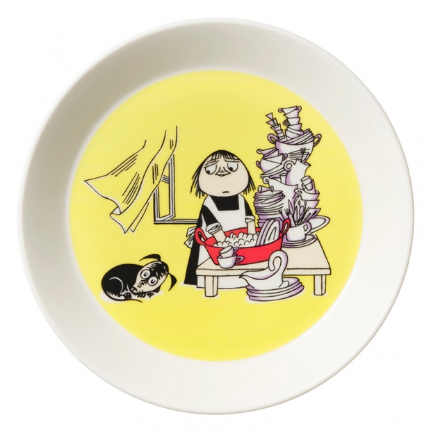 Plate Misabel 19cm, yellow