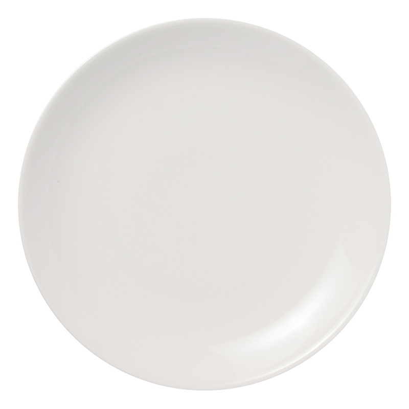 Plate 24h 26cm, white