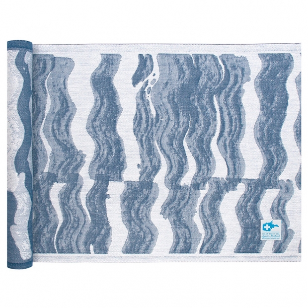 Aallonmurtaja sauna mat 46x150, blue