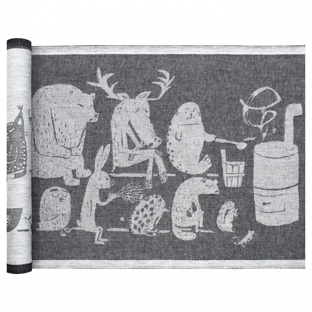 Eläinten sauna mat 46x150, dark gray