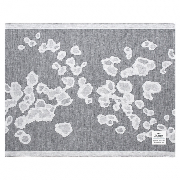 Sauna mat Saimaannorppa 46x60, gray
