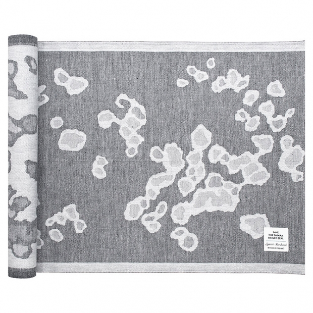 Sauna mat Saimaannorppa 46x150, gray