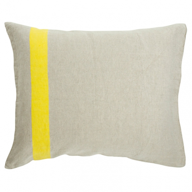 Linen pillowcase Usva 50x60, linen-yellow