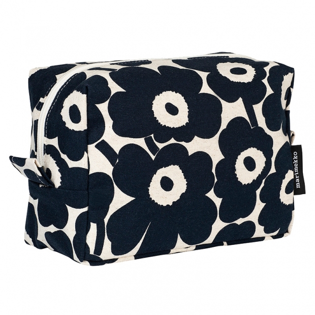 Cosmetic bag Vilja Unikko, dark blue