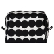 Vilja Räsymatto cosmetic bag, black-white